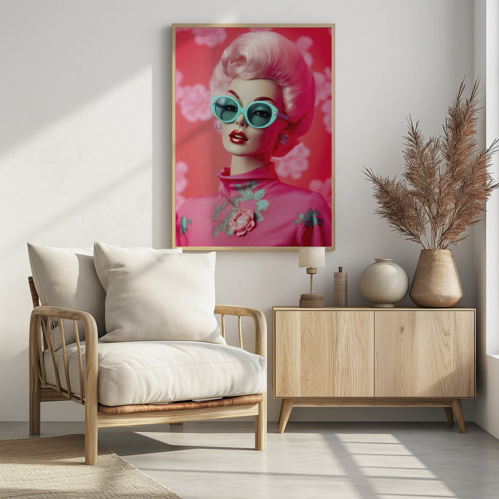 Retro Glamour Icoon | Poster