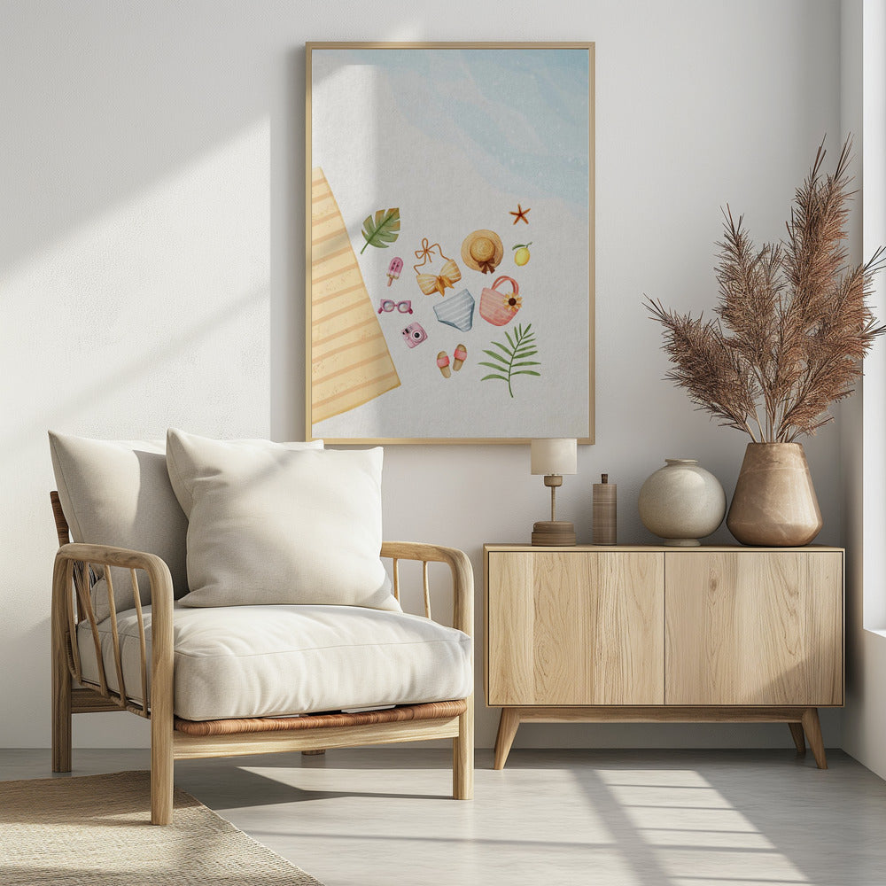 Coole zomerbadkleding | Poster