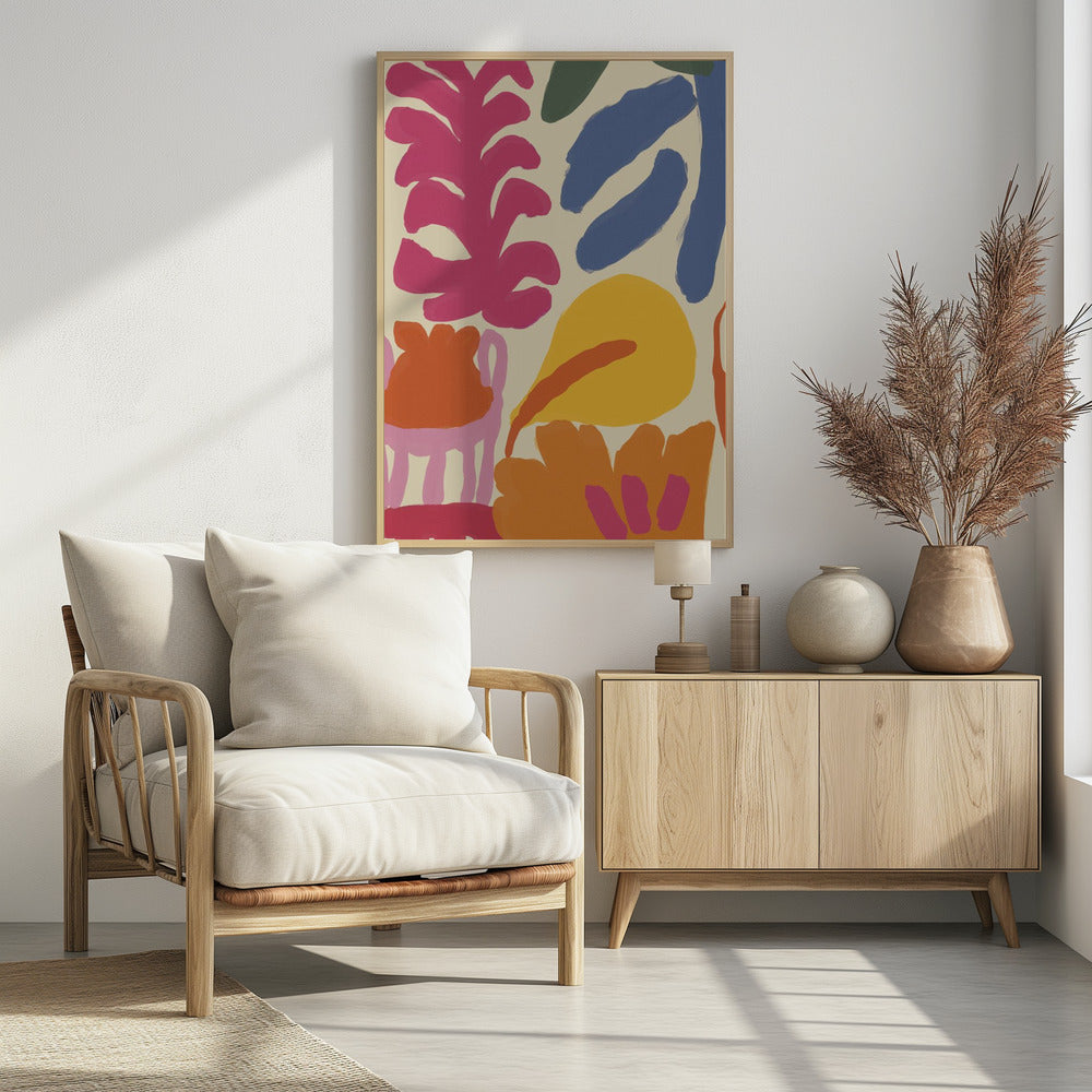 Bold Floral Dance | Poster
