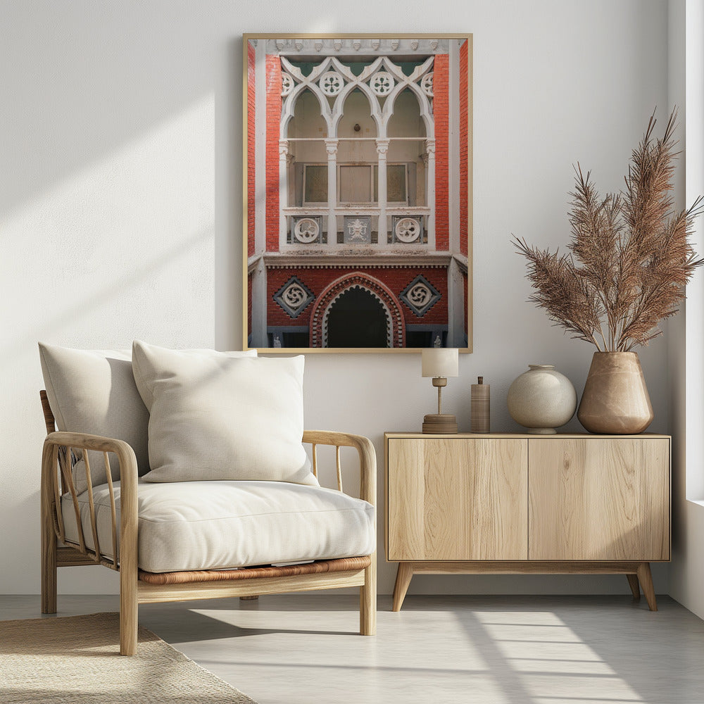 Verlaten Venetiaans hotel | Poster