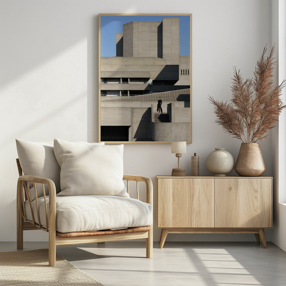 Staand Hoog Gebouw | Poster