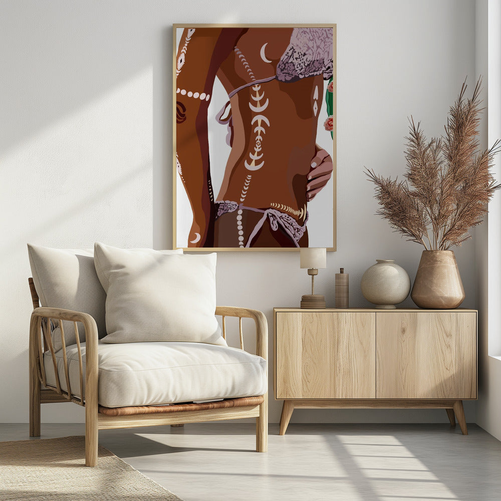 Maanversieringen | Poster