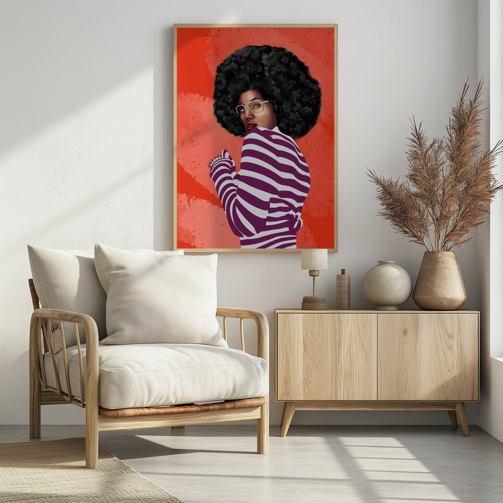 Gedurfde strepen | Poster