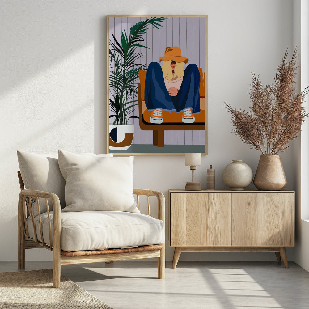 Retro Lounge Vibes | Poster