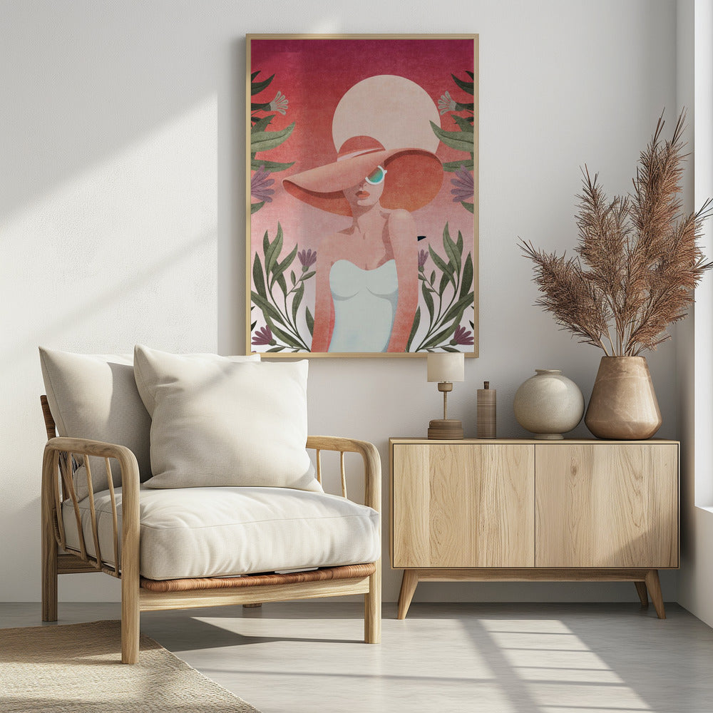 Zomerse elegantie | Poster