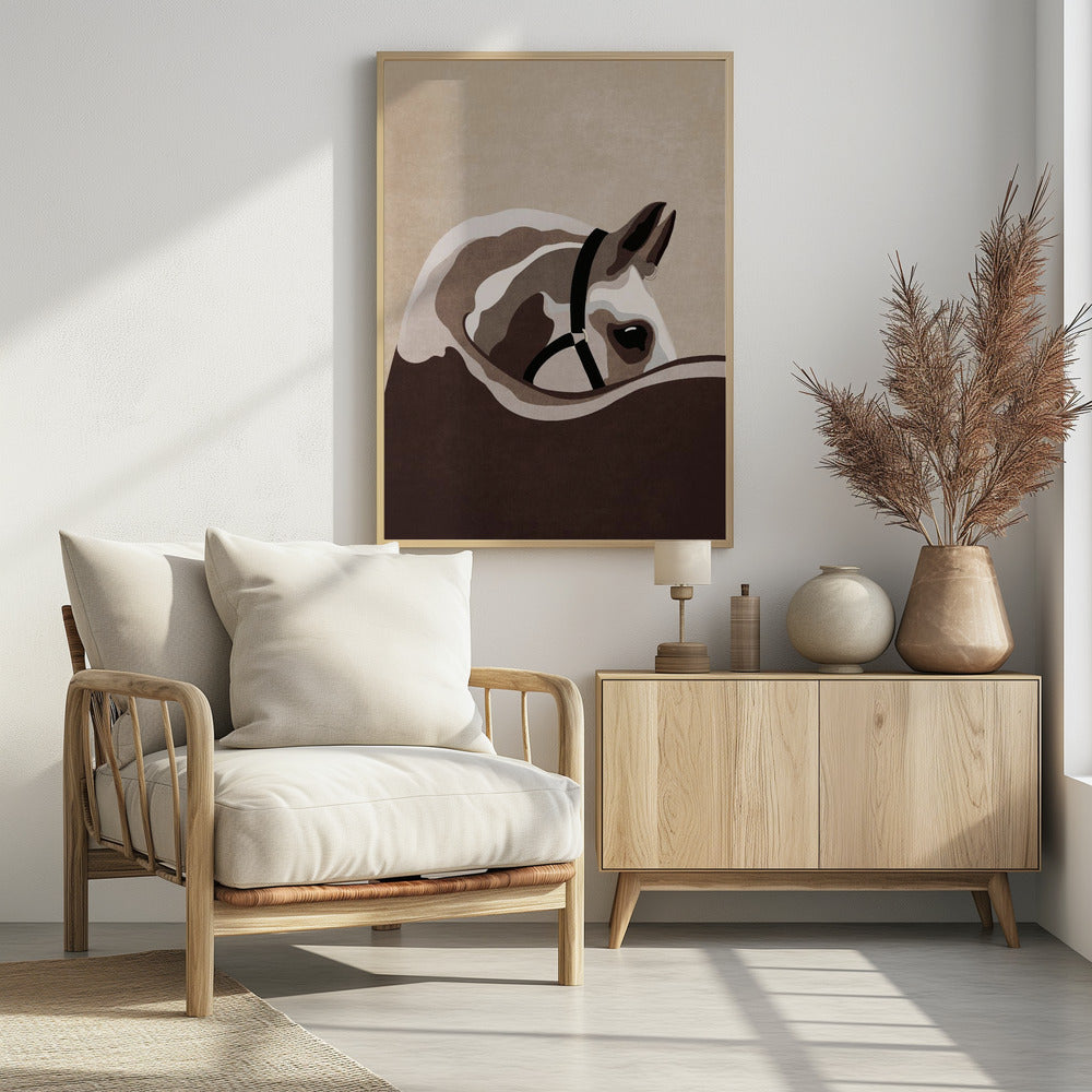 Majestueuze paardenblik | Poster