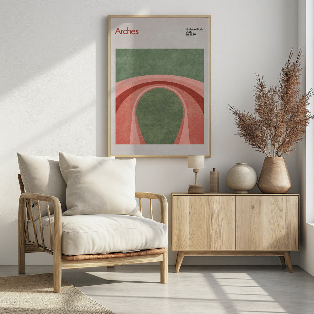 Abstracte bogen | Poster