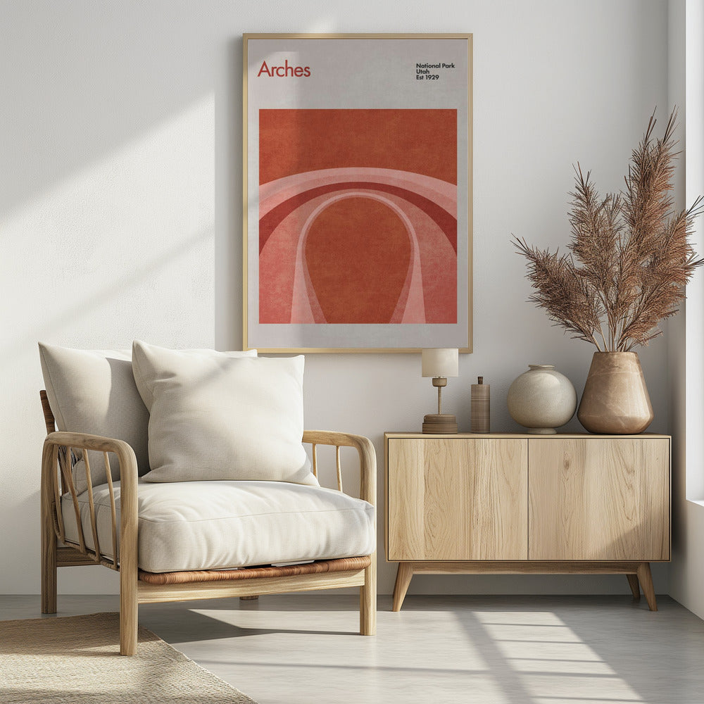 Crimson Curves | Poster