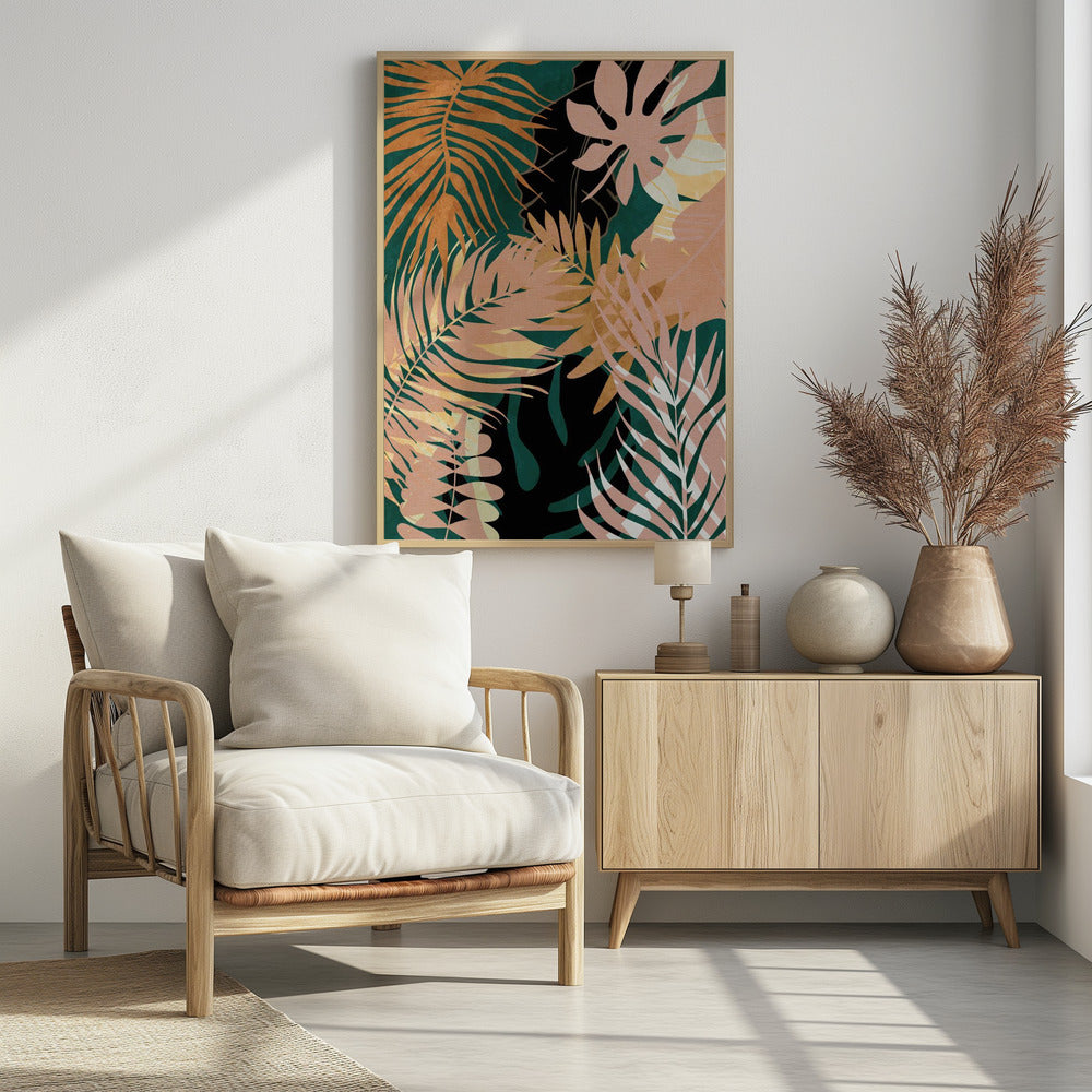 Bladeren Zomers | Poster