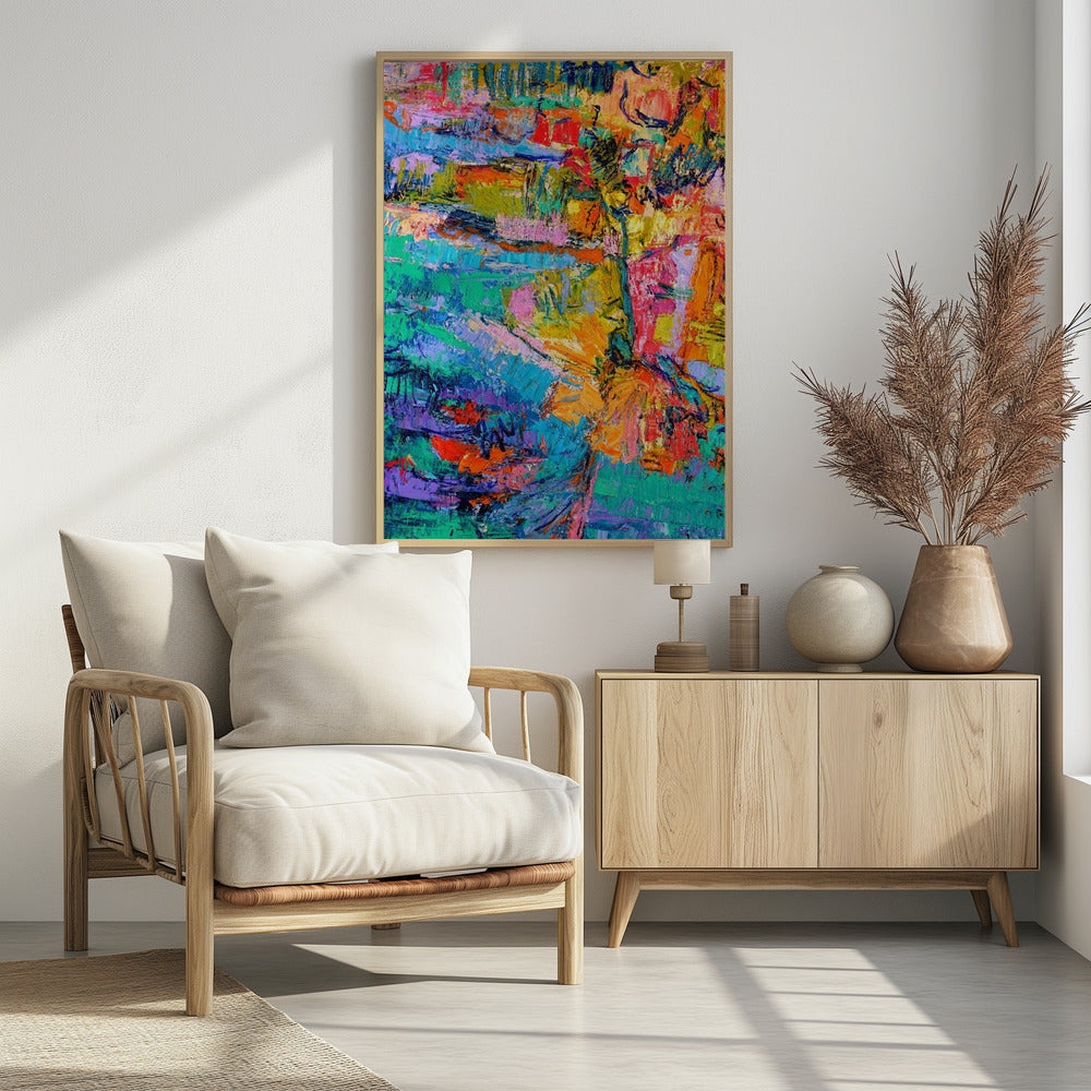 Abstract kleurenpalet | Poster