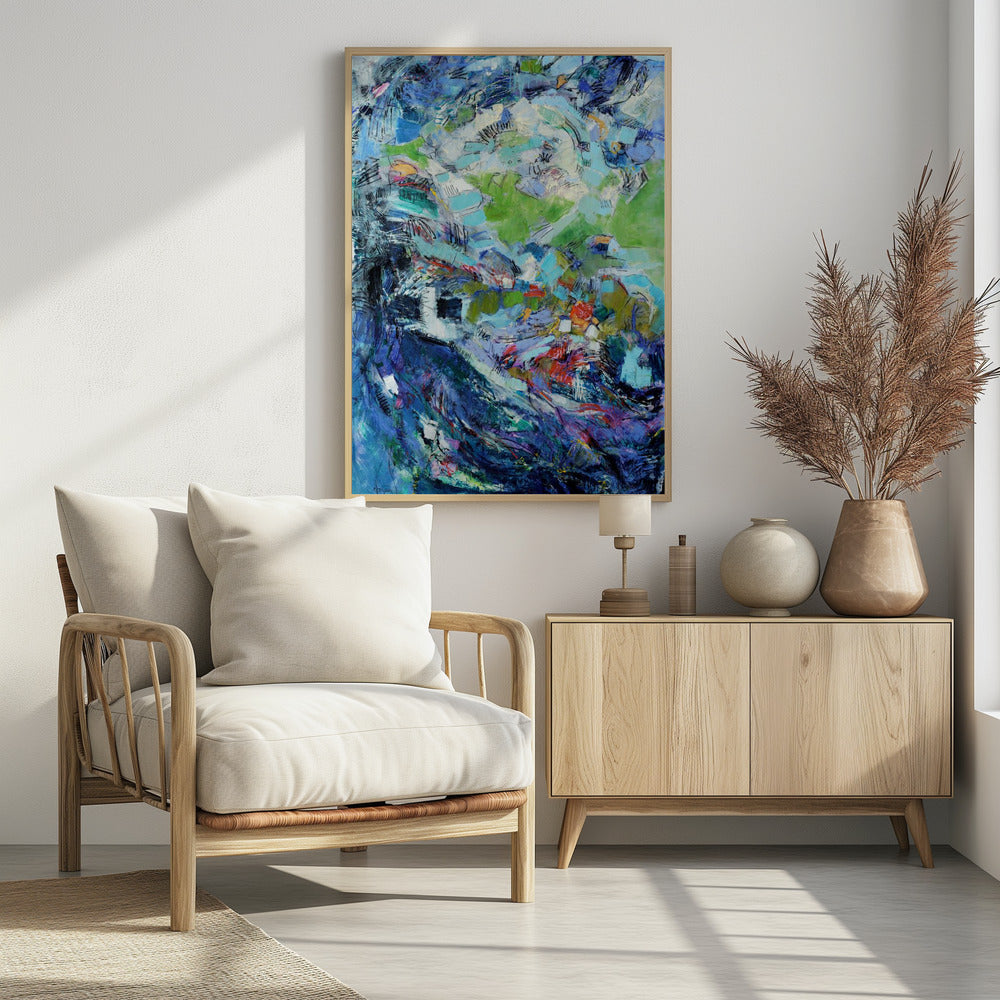 Ethereal Blossom Glow | Poster
