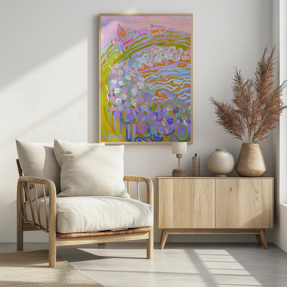 Levendige tuinmelodie | Poster