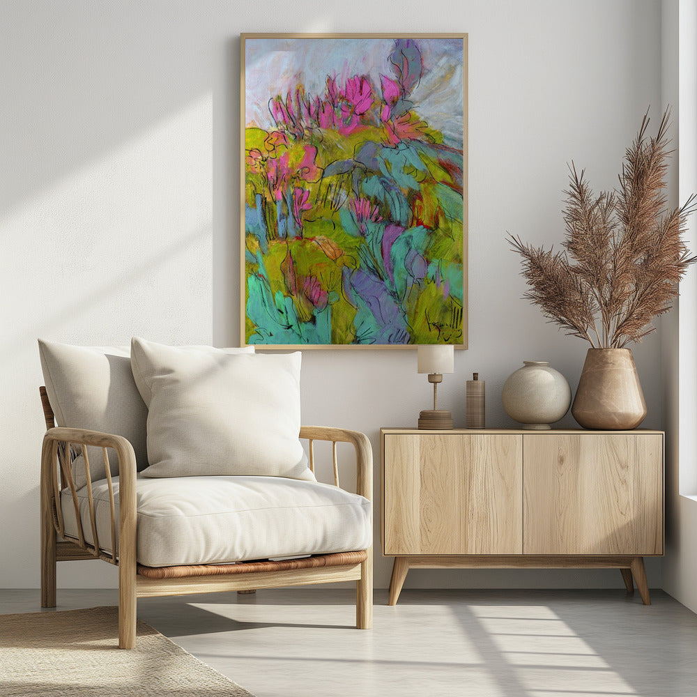 Grillige tuindromen | Poster