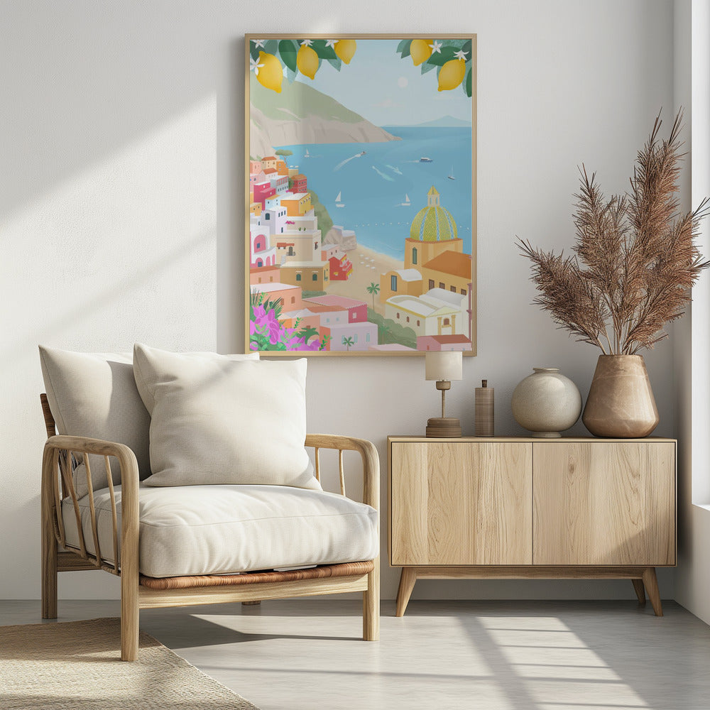 Positano, Italië | Poster