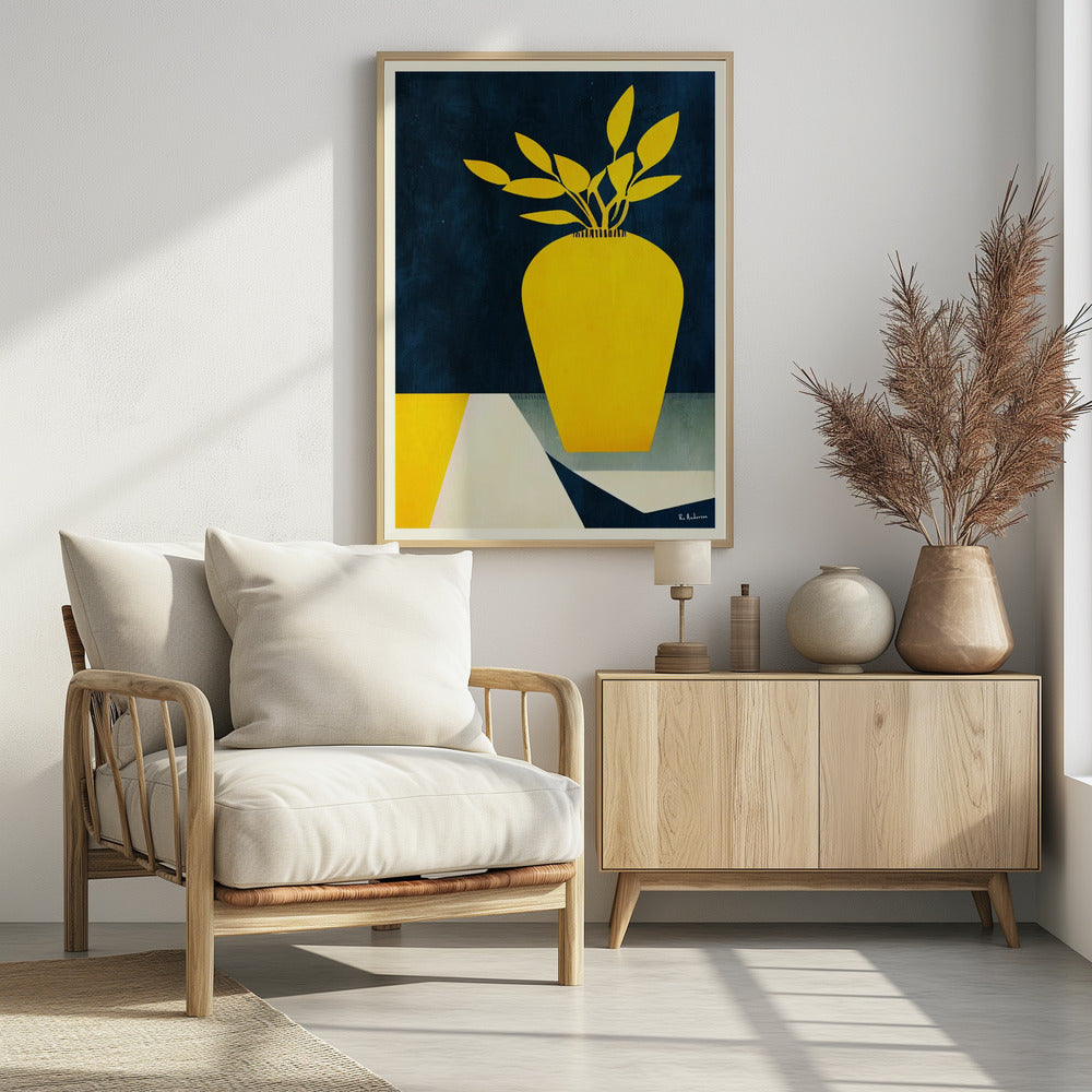 De Gele Bloemen | Poster