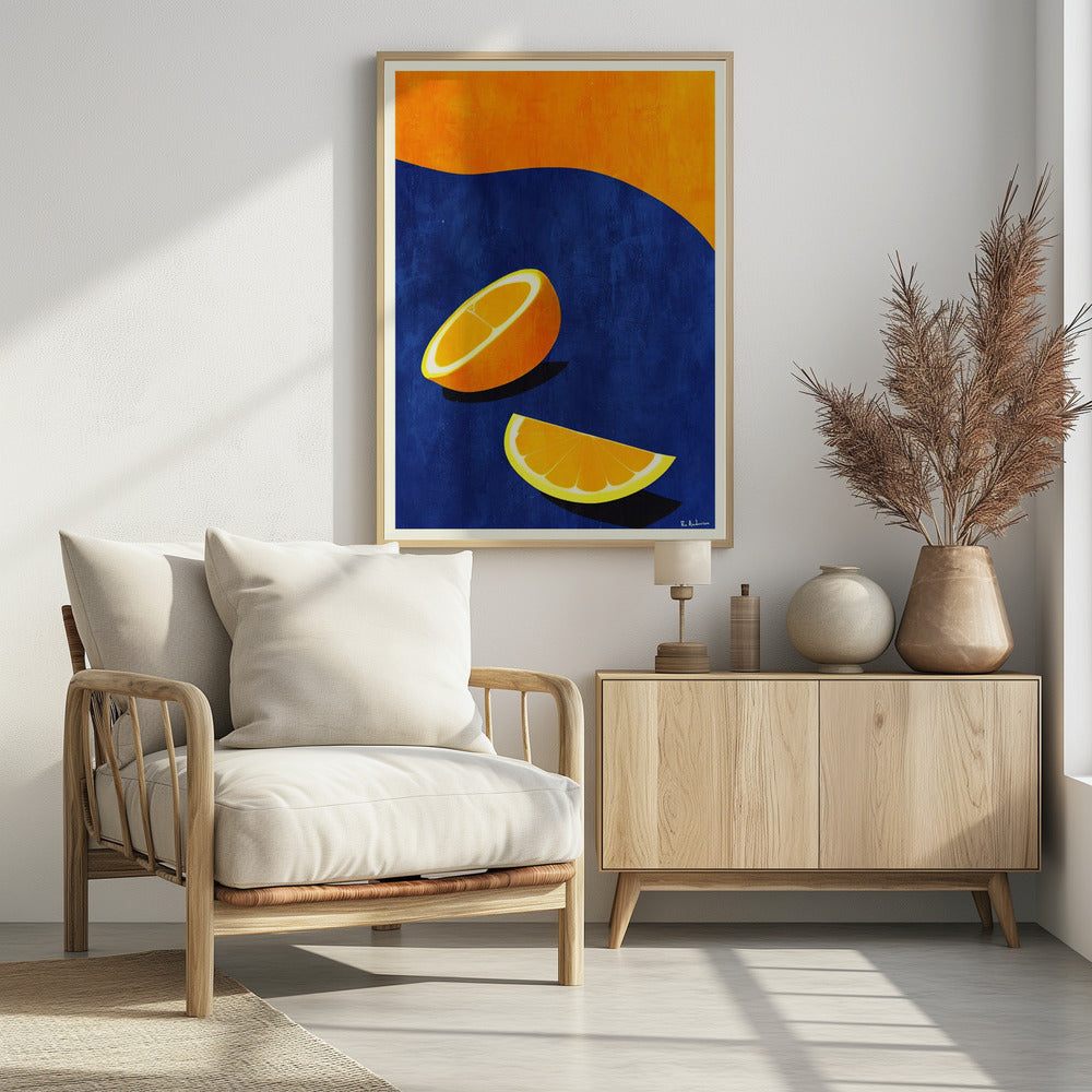 Petit Déjeuner, Deux Sinaasappelen | Poster