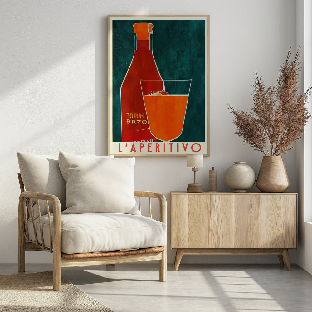 Het aperitief | Poster