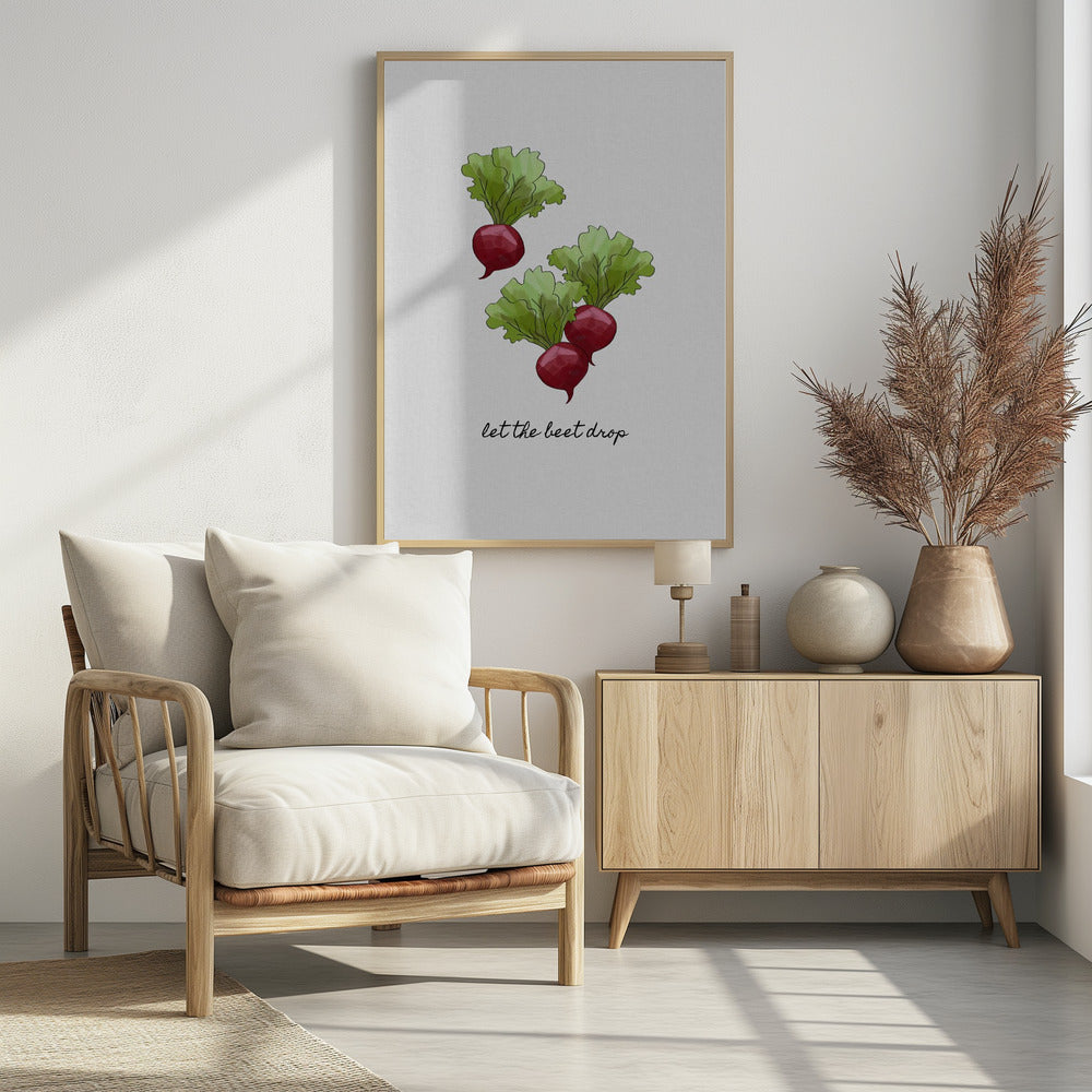 Laat de biet vallen | Poster