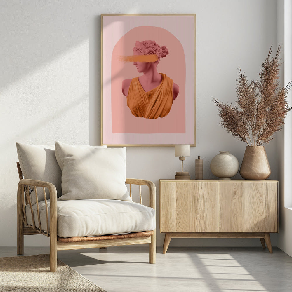 Artemisroze oranje2 verhouding | Poster