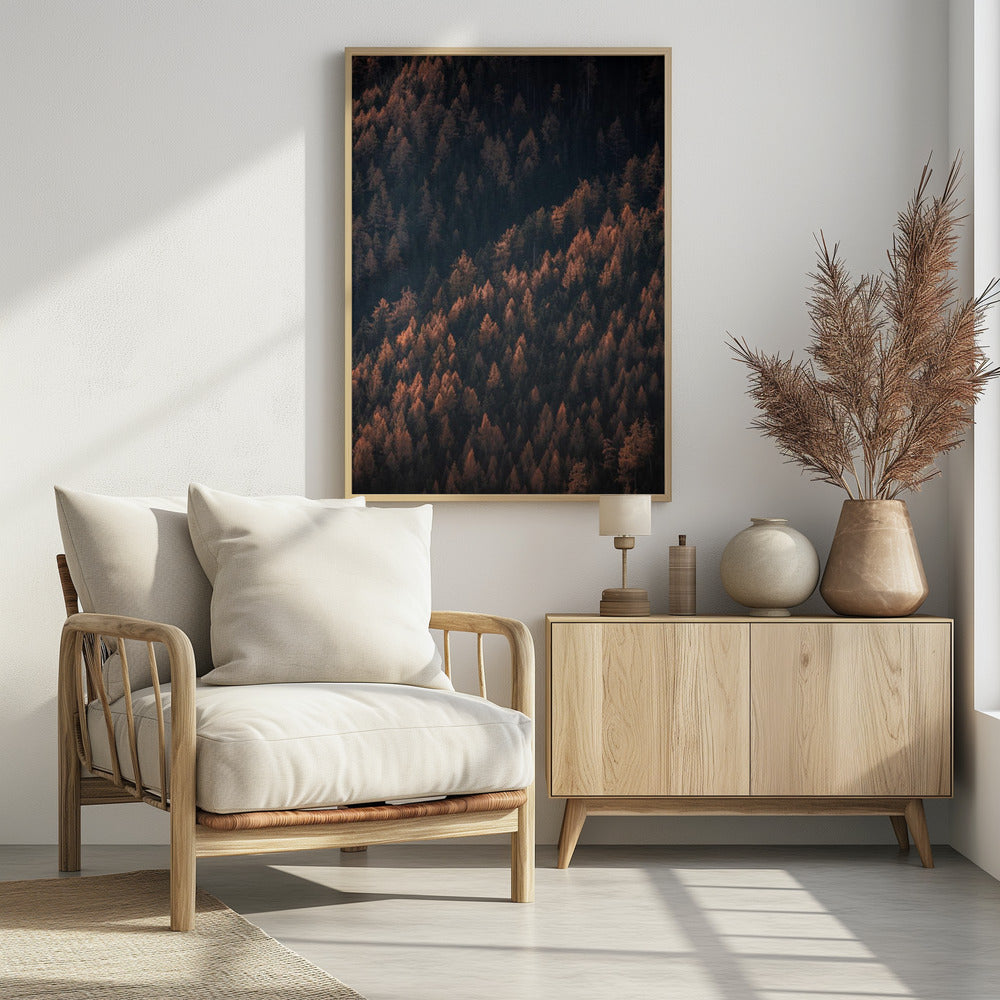 Herfstbos 2 | Poster