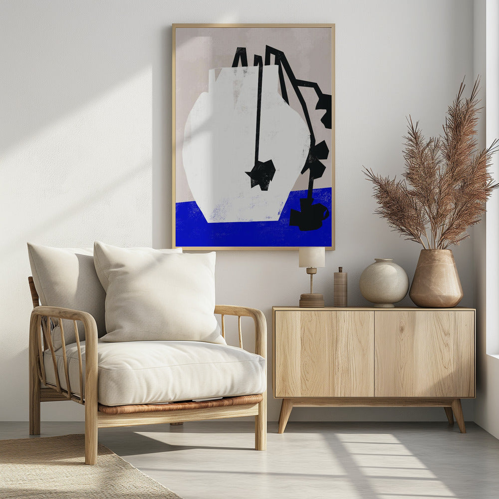 Abstracte bloesems | Poster