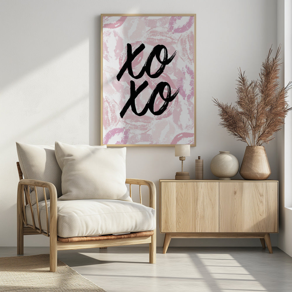 XO Kiss-afdruk | Poster
