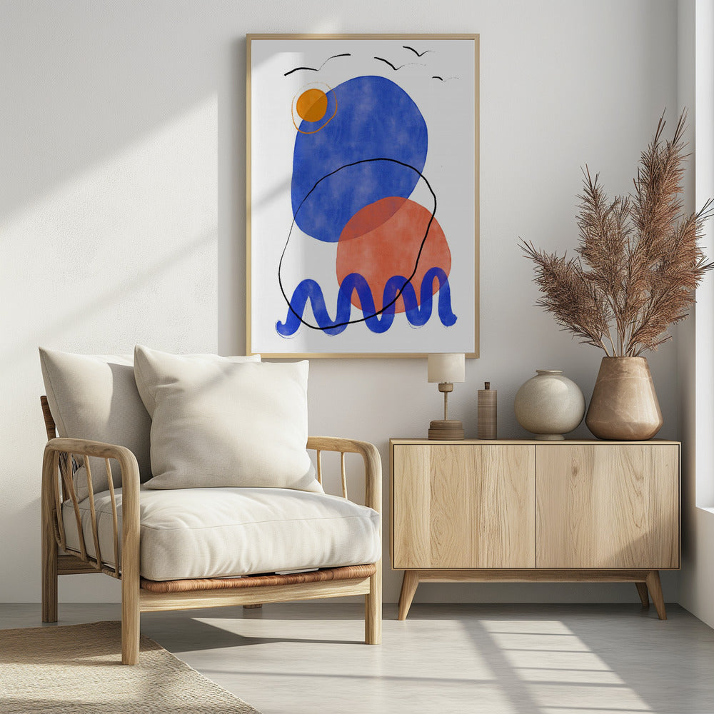 Abstracte Eenzaamheid | Poster