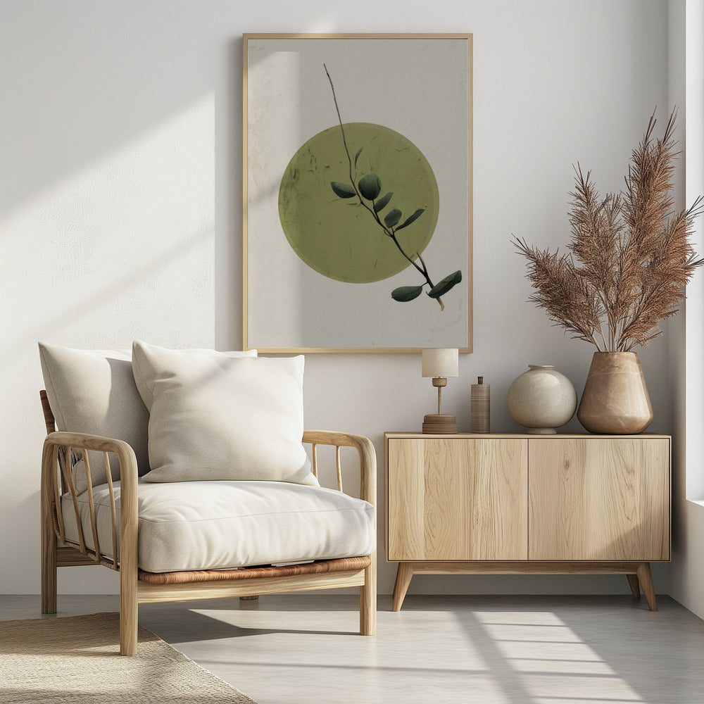 Groene Sereniteitscirkel | Poster