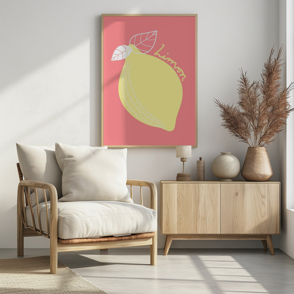 Gele Citrus Charm | Poster