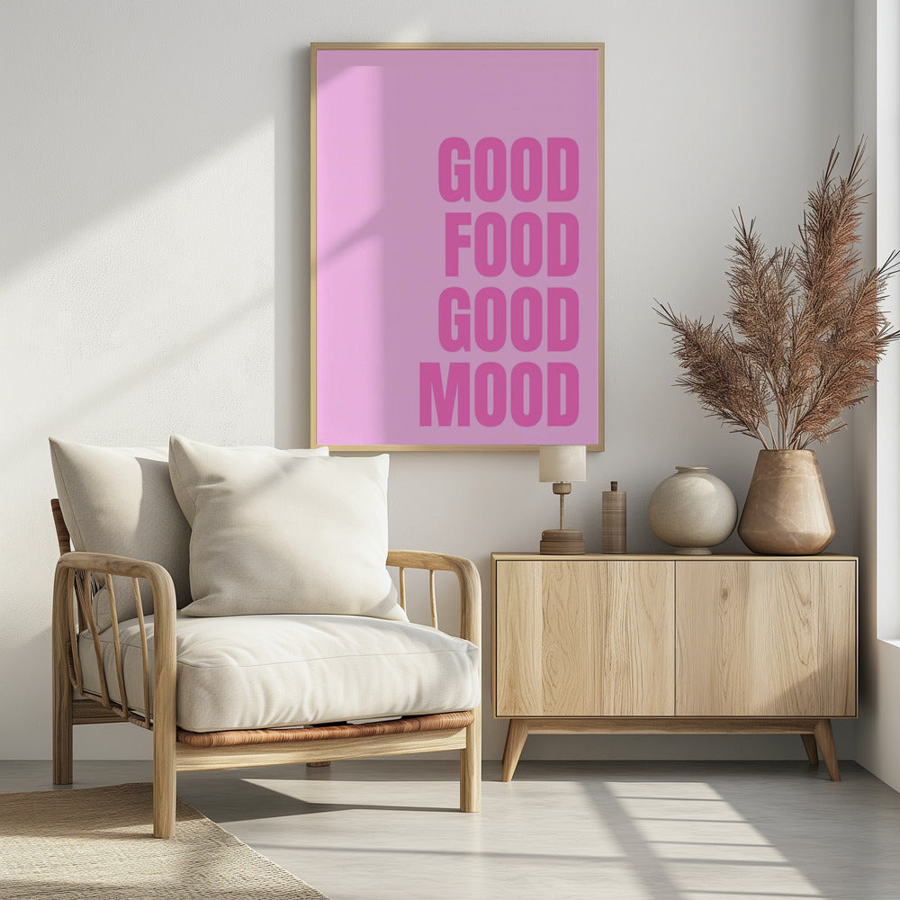 Alleen positieve vibes | Poster