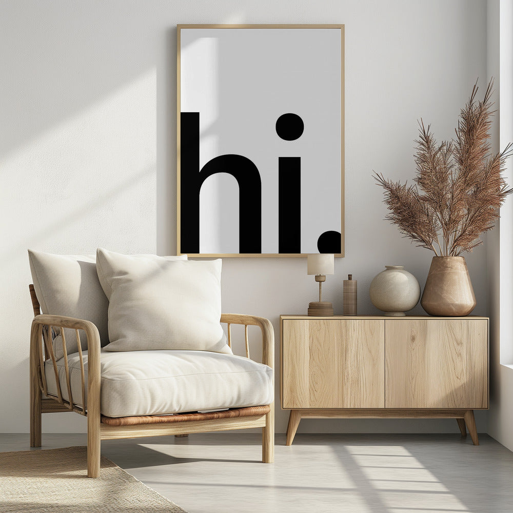 Gedurfd minimalisme | Poster