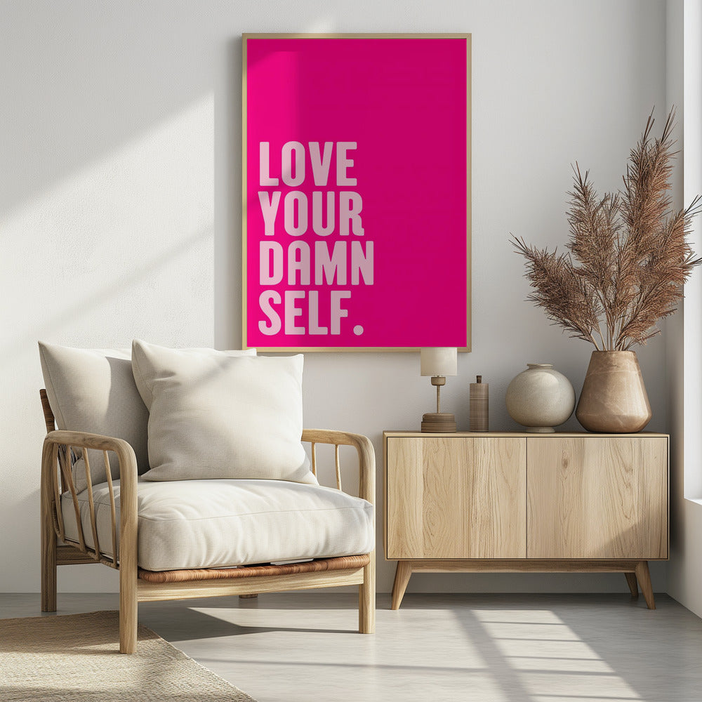 Zelfliefde met lef | Poster