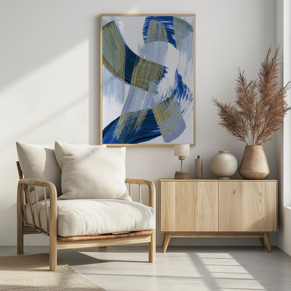 Abstract Brush Strokes 13 | Poster