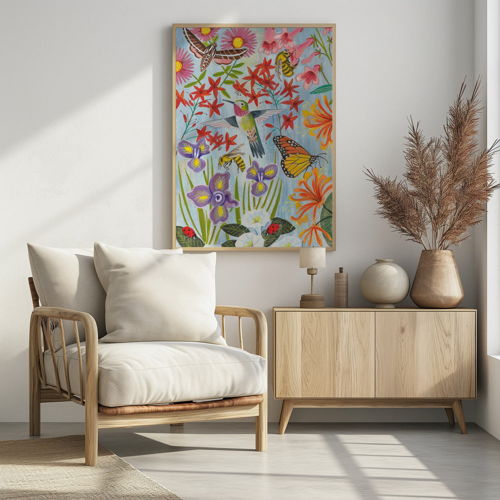 Pollinators and flowers | Poster