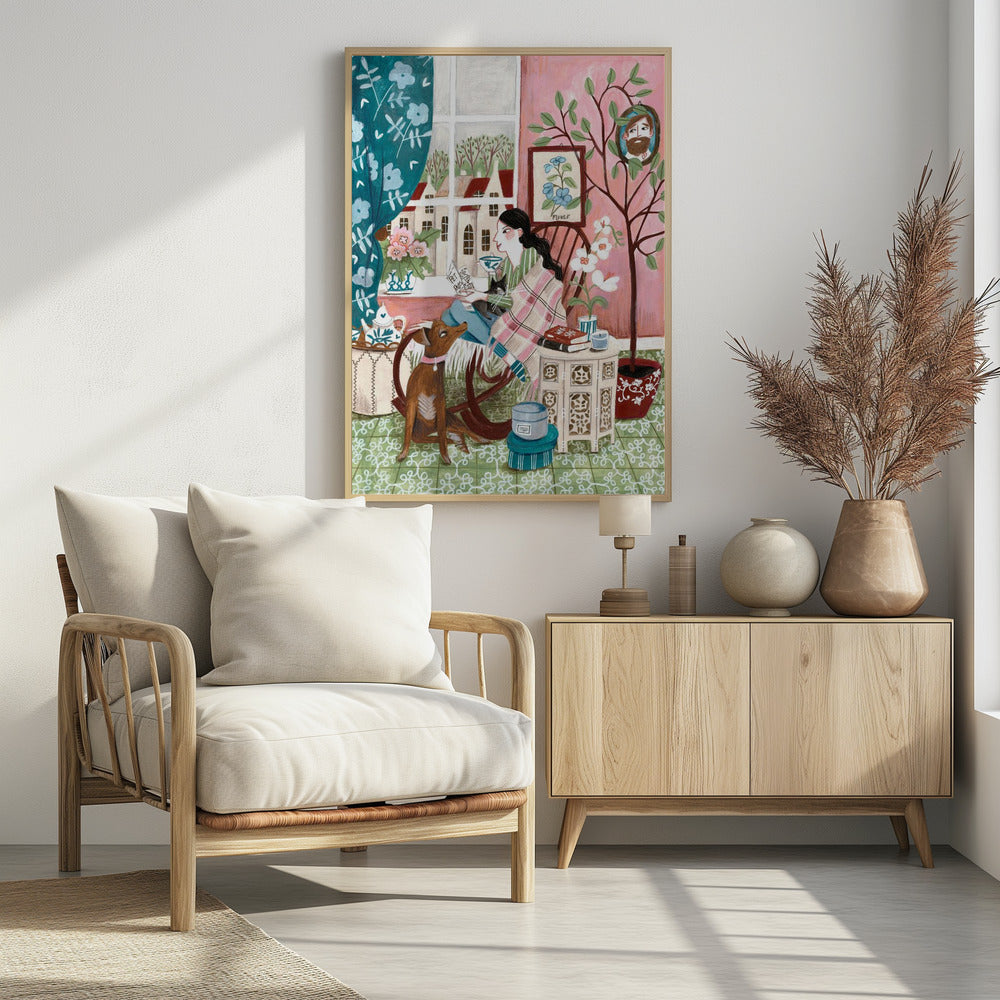 Love of reading | Poster