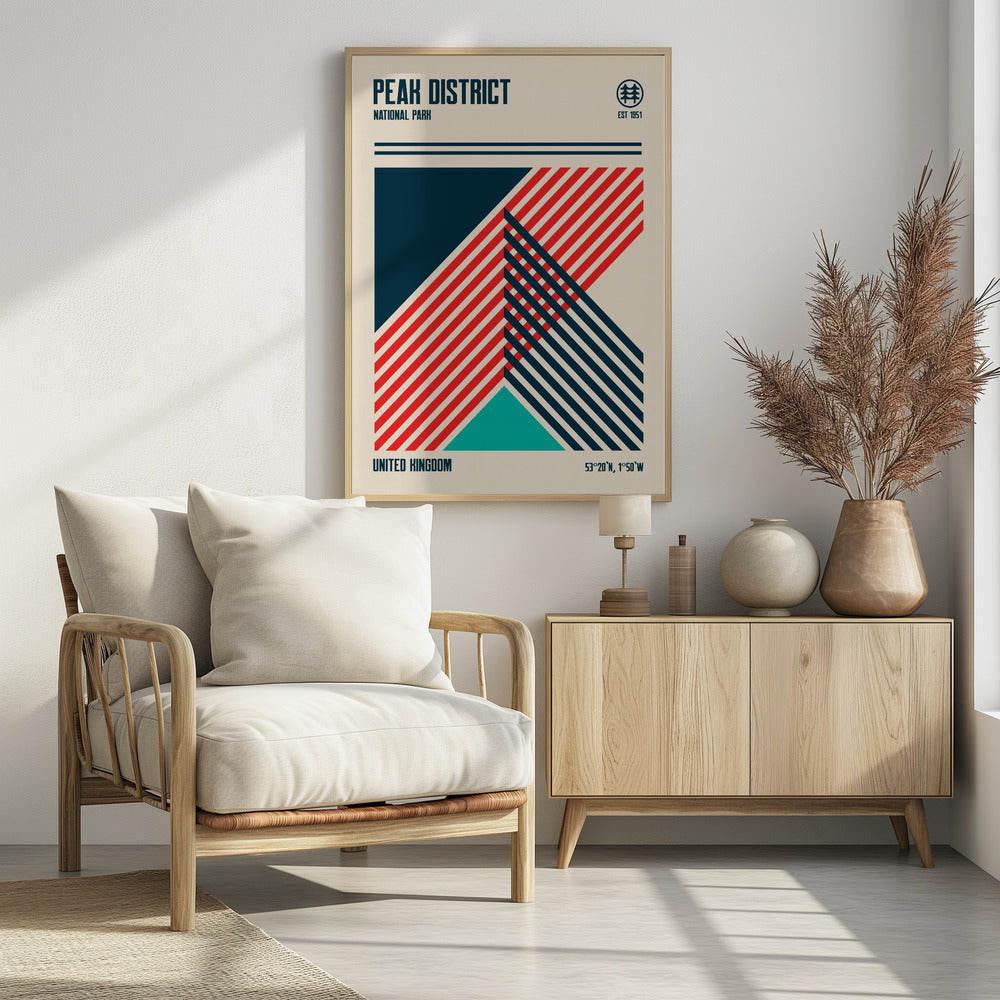 Reisposter Peak District National Park | Poster