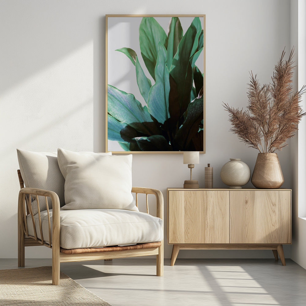 Groene bladeren | Poster