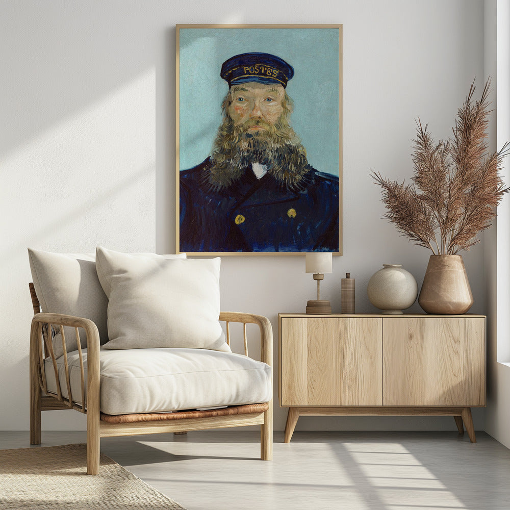 Portret van postbode Roulin (1888) door Vincent van Gogh | Poster