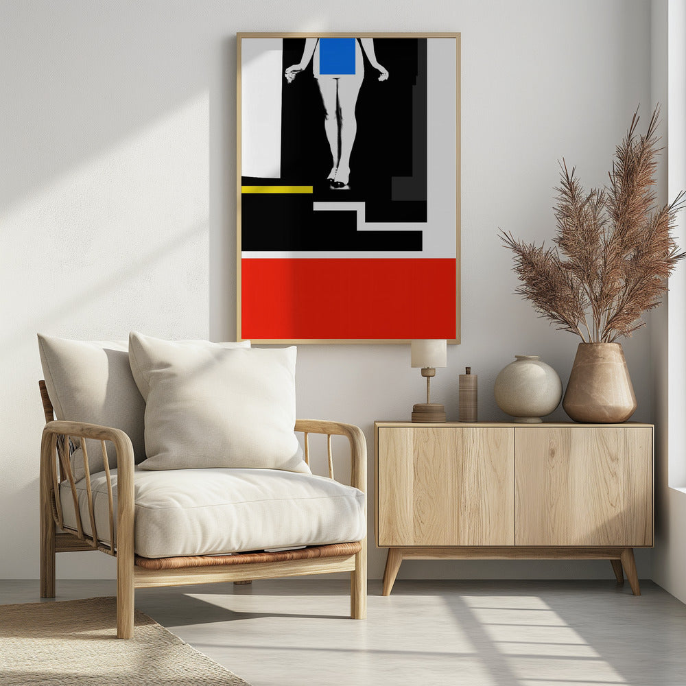 Fotocollage Dame nr. 3 | Poster