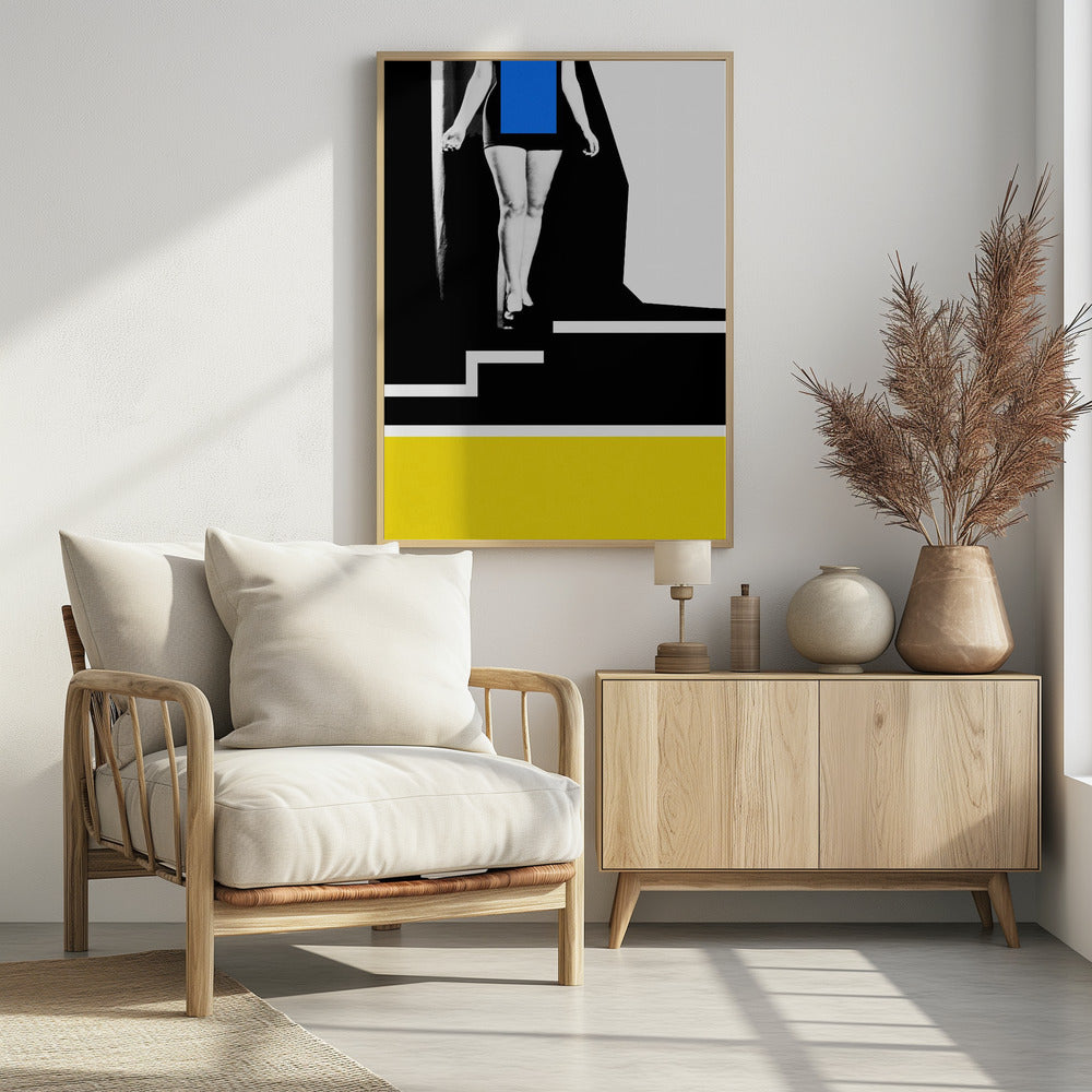 Fotocollage Dame nr. 1 | Poster