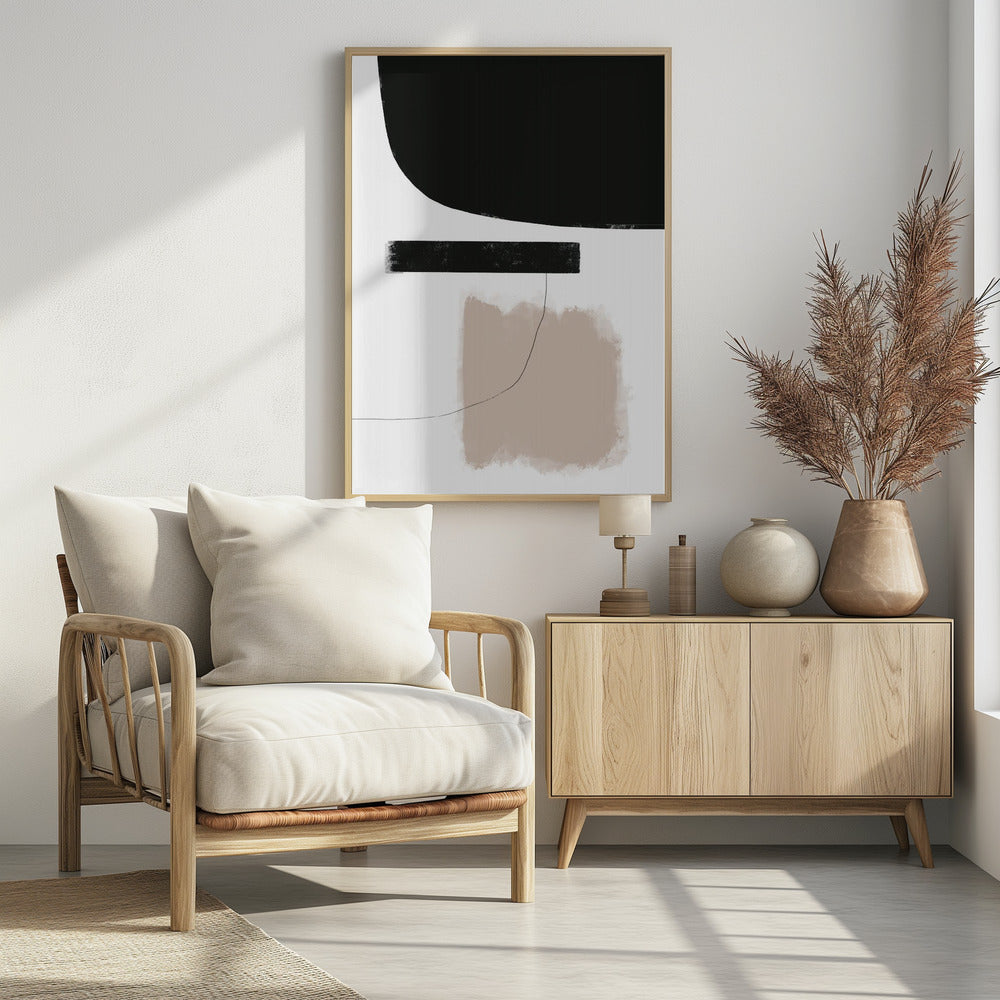 Minimalistische Balans | Poster