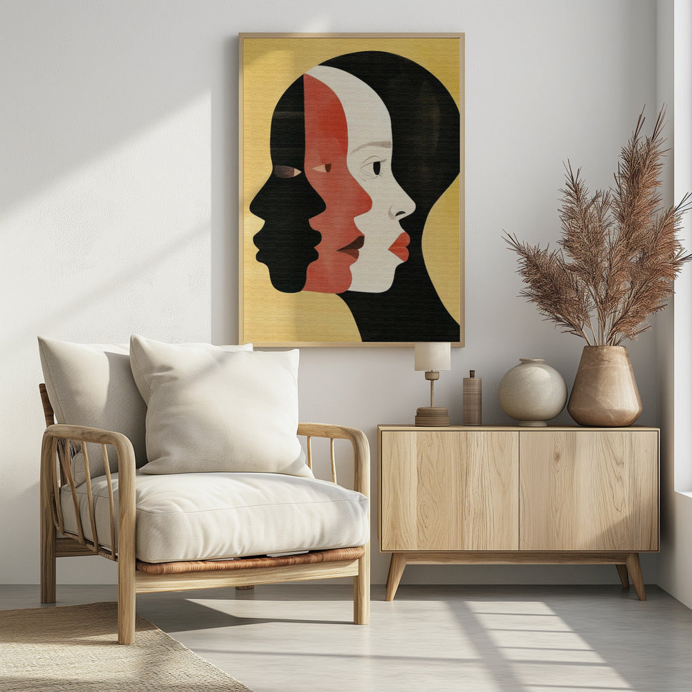 Afrikaanse kunst Smooth 4 | Poster