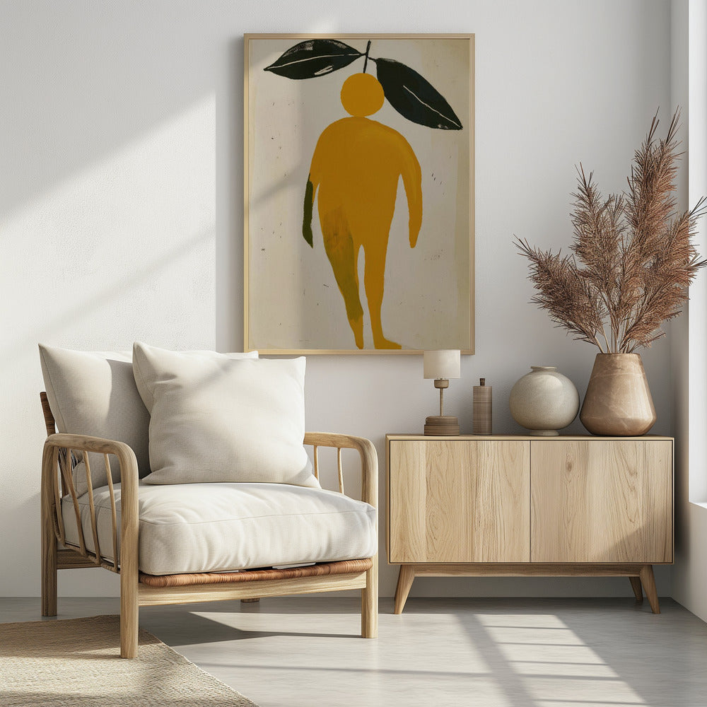 Sinaasappelbladfiguur | Poster