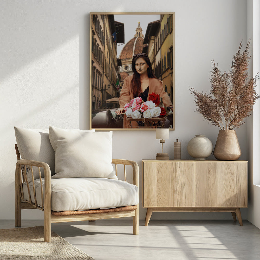 Mona op Florence | Poster