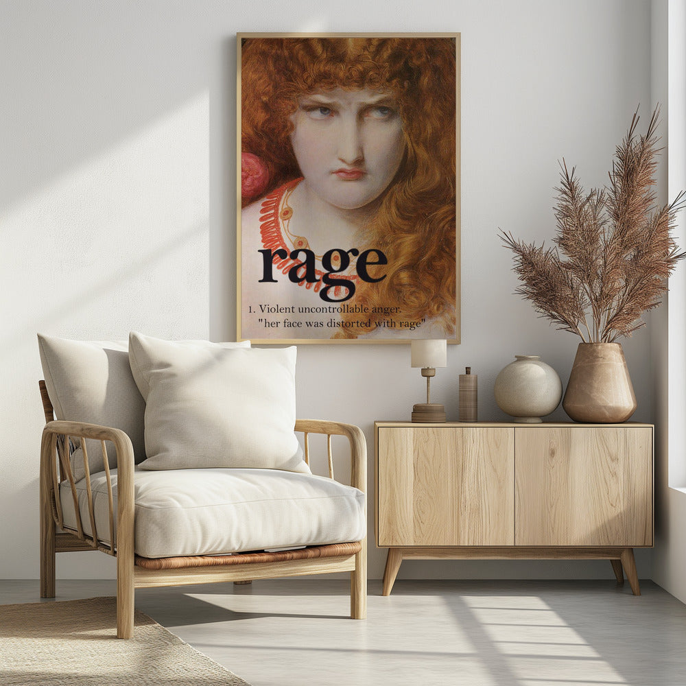 Woedemeisje | Poster