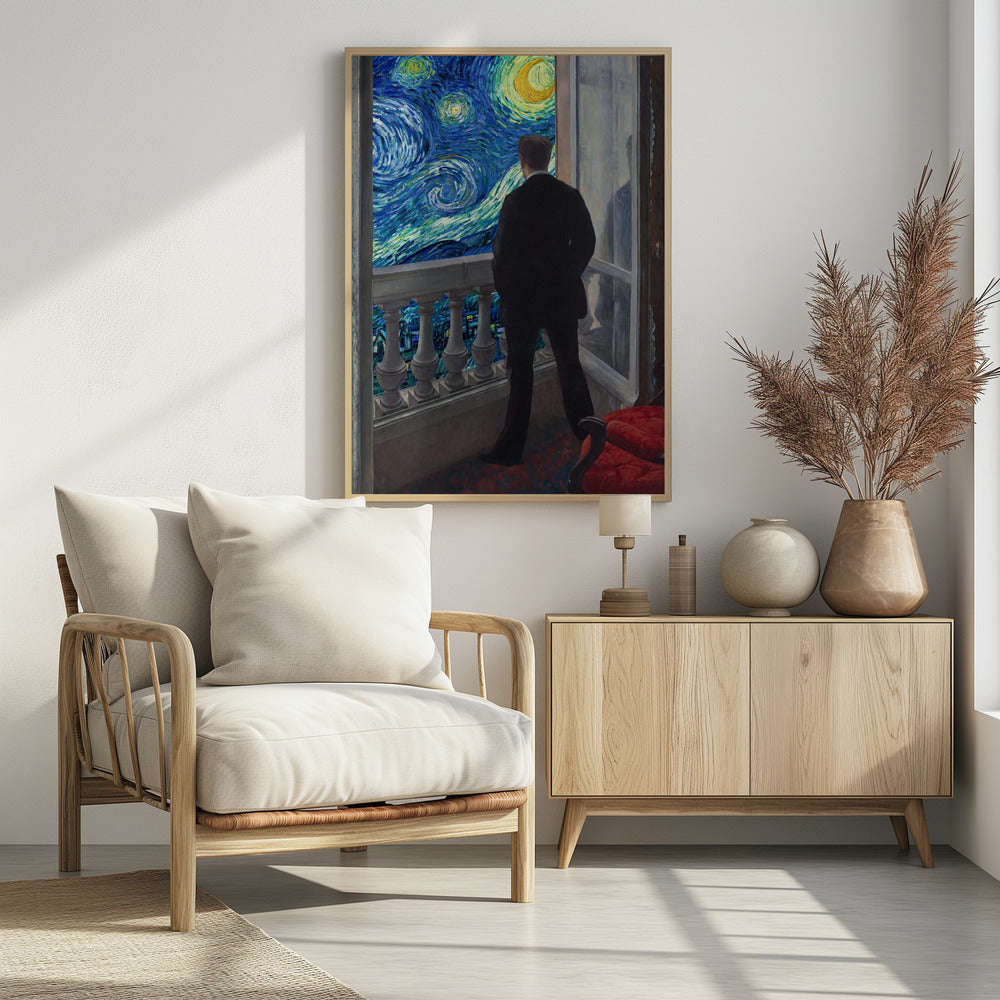 Sterrennachtzicht | Poster