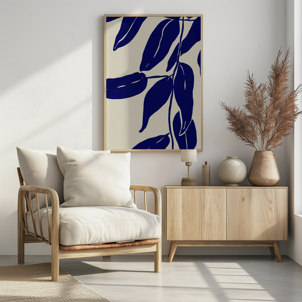Indigobladeren dansen | Poster