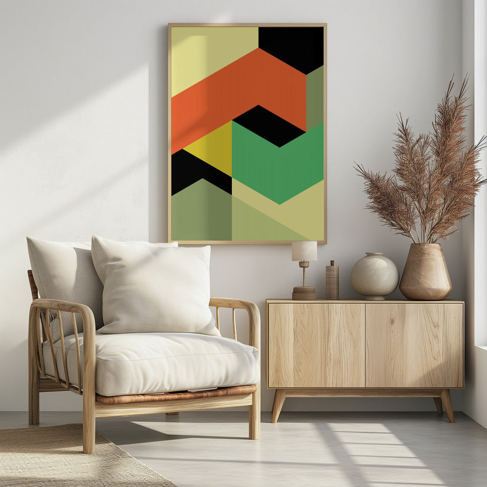 Minimale Richtingen Nr. 1 | Poster