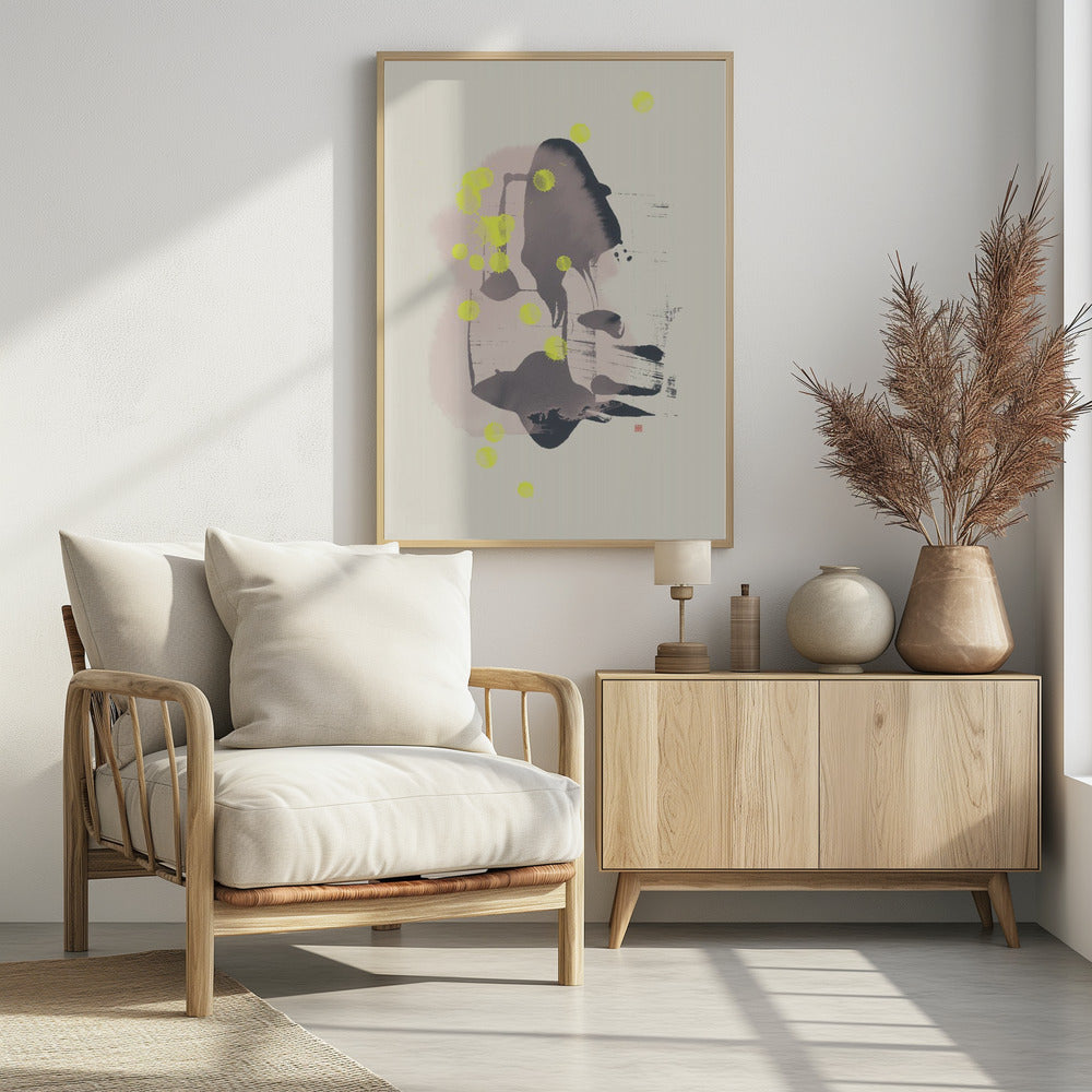 Studie op een vroege lentedag | Poster