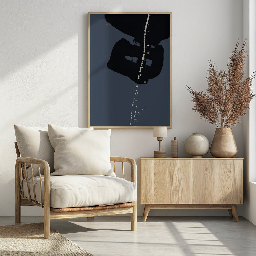 Duiken bij maanlicht | Poster